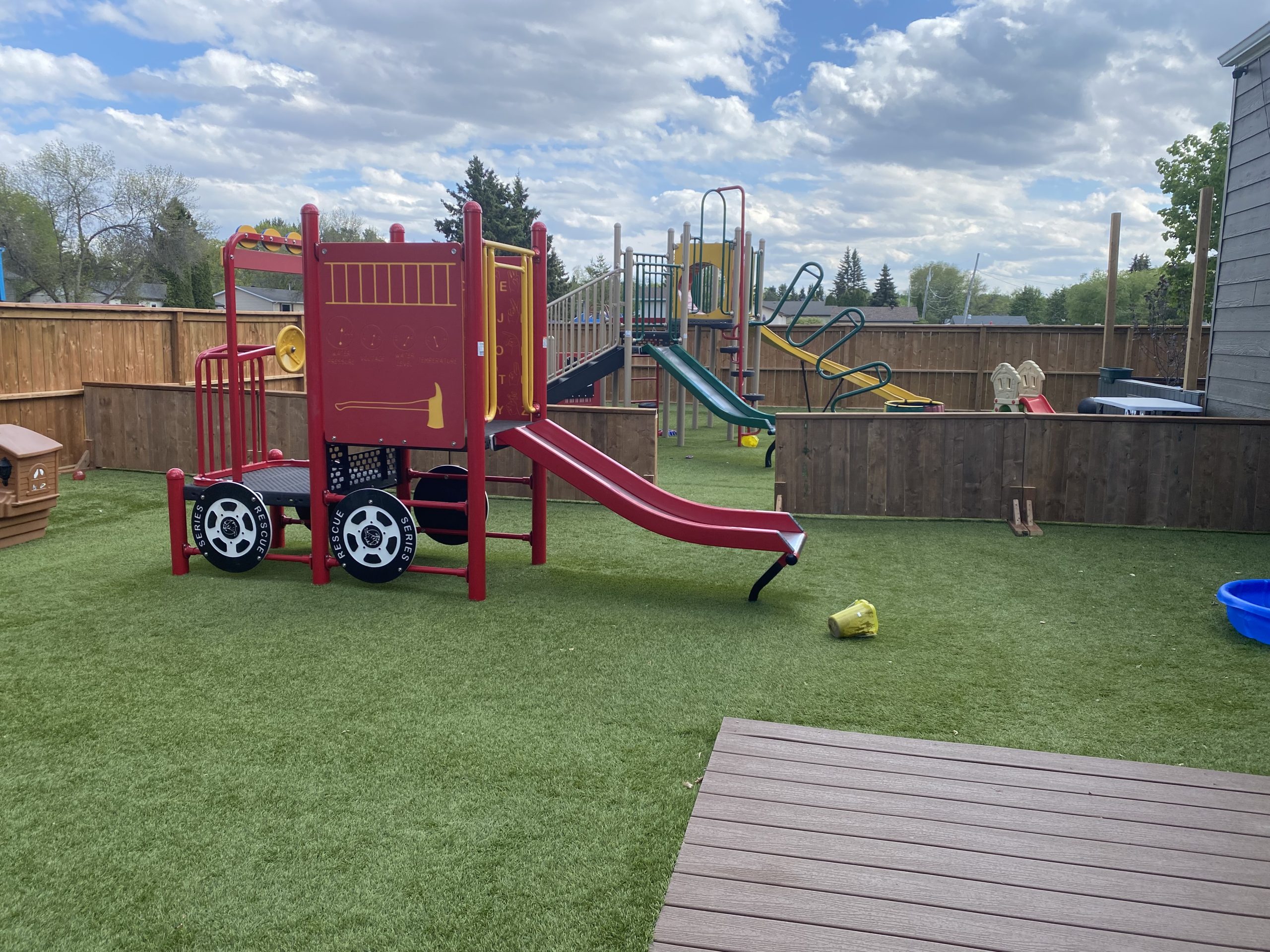 Our completed NCD outdoor space - June 2024